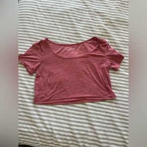 Outdoor Voices Pink Crop Top